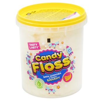 Tasty Lasty Banana Flavored Cotton Candy 30g - buy, prices for NOVUS - photo 1