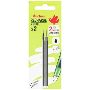 Auchan Black Gel Recharge Refill 2pcs