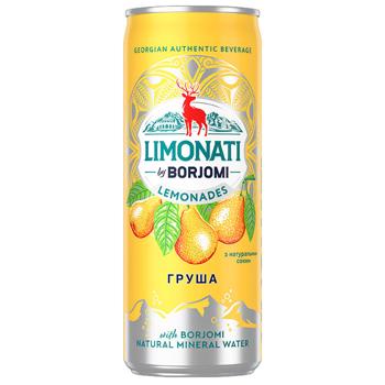 Borjomi Limonati Pear Carbonated Drink 0.33l