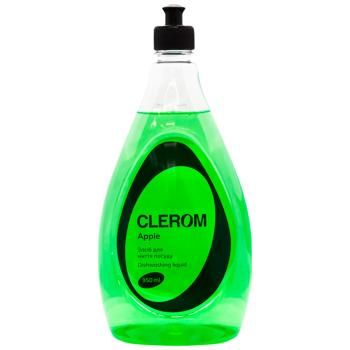 Means Clerom with apple for washing dishes 950ml - buy, prices for Auchan - photo 1