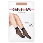 Giulia Easy Top Comfort 40 Den Visone Women's Socks 2 pairs