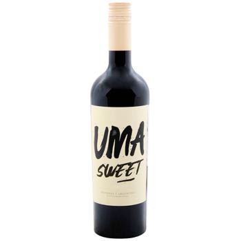 Вино Agostino Uma Sweet красное сладкое 11,6% 0,75л - купить, цены на WINETIME - фото 1