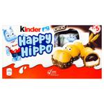 Батончик Ferrero Happy Hippo Cocoa вафельний 103,5г