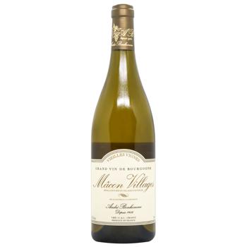 Bonhomme Macon Villages White Dry Wine 13.5% 0.75l - buy, prices for MegaMarket - photo 1