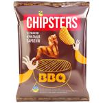 Чипси Chipsters картопляні зі смаком Крильця барбекю хвилясті 95г