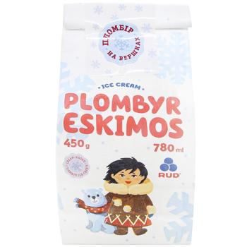 Морозиво Рудь Ескімос пломбір 450г - купити, ціни на MasterZoo - фото 2