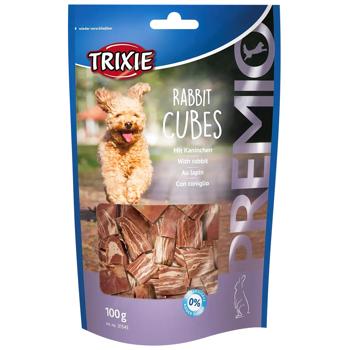 Ласощі для собак Trixie Premio Rabbit Cubes з кроликом 100г - купити, ціни на MasterZoo - фото 1