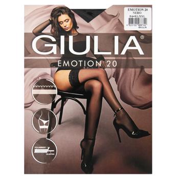 Панчохи жіночі Giulia Emotion 20 Den р.5/6 Nero
