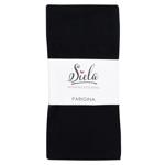 Siela Women's Ribbed Knee Highs s.21-23 Black