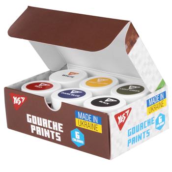 Краски гуашевые Yes Minecraft 20мл*6 цветов - купить, цены на NOVUS - фото 3