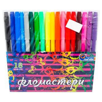 Josef Otten Felt-Tip Pens 18pcs - buy, prices for ULTRAMARKET - photo 1