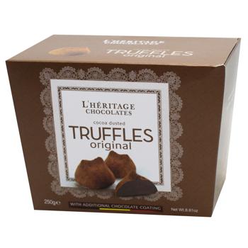 L'Heritage Chocolates Premium Original Chocolate Truffles 250g - buy, prices for WINETIME - photo 1