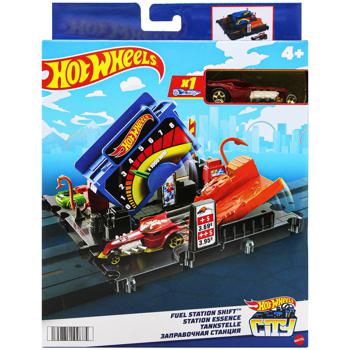 Hot Wheels City Fuel Station Shift Track Set - buy, prices for Auchan - photo 1