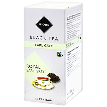 Чай черный Rioba Royal Earl Grey 1,5г*25шт