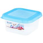 Branq Blue Box Square Container with Lid 800ml