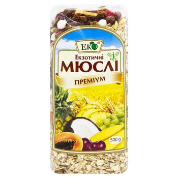 Eko Premium Exotic Muesli 500g - buy, prices for MegaMarket - photo 1