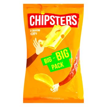 Чипси картопляні Chipsters смак сиру 160г