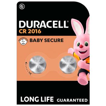 Duracell Special Lithium Battery CR2016 2pcs - buy, prices for COSMOS - photo 1