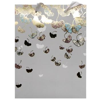 Пакет подарочный бумажный 18*23,5*8см - купить, цены на КОСМОС - фото 2