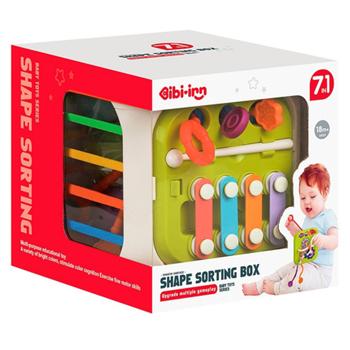 Куб-сортер Bibi-Inn с ксилофоном 2в1