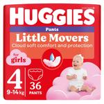 Huggies 4 Panties Diapers for Girls 9-14kg 36pcs