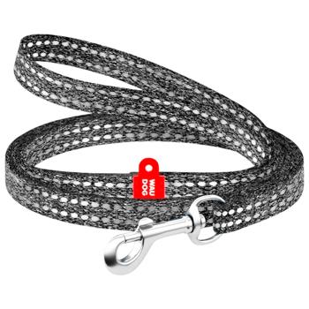 Повідець для собак COLLAR WAUDOG Світловідбиваючий XS - сірий - купить, цены на MasterZoo - фото 1