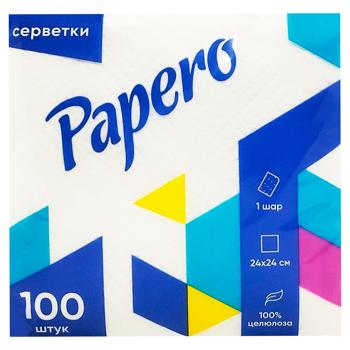 napkins papero white 100g Ukraine - buy, prices for - photo 4