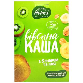 Holm's Oatmeal with Banana and Kiwi 200g - buy, prices for Supermarket "Kharkiv" - photo 3