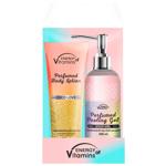 Набор косметический Energy of Vitamins Girl's Love Гель-пилинг для душа Good Girl 300мл + Лосьон для тела Coco Love 200мл