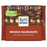 Ritter Sport Whole Hazelnuts Milk Chocolate 100g