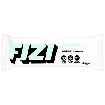 Fizi Peanut+Cacao Protein Bar 45g