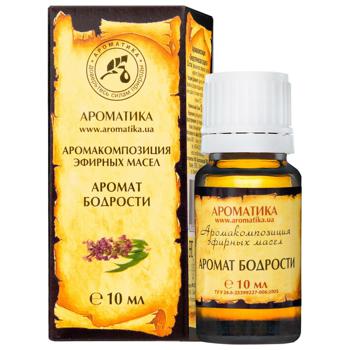 Aromatika Aroma Composition of Essential Oils Aroma of Vivacity 10ml - buy, prices for ULTRAMARKET - photo 1