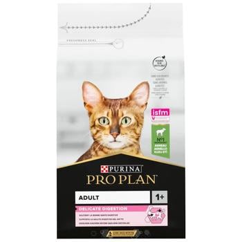 Корм сухой Purina Pro Plan с ягненком для взрослых кошек с чувствительным пищеварением 1,5кг - купить, цены на - фото 2