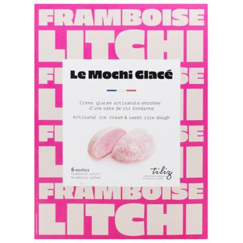 Tiliz Mochi Ice Cream with Raspberry and Lychee Flavors 210g - buy, prices for WINETIME - photo 3