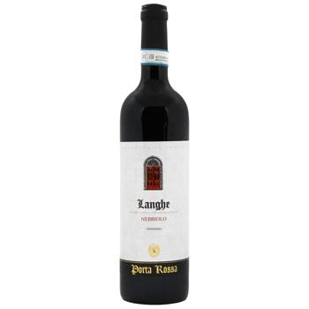 Вино Porta Rossa Langhe Nebbiolo красное сухое 14% 0,75л