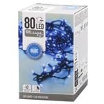 Гирлянда электрическая Koopman наружная 80 LED 9м синий