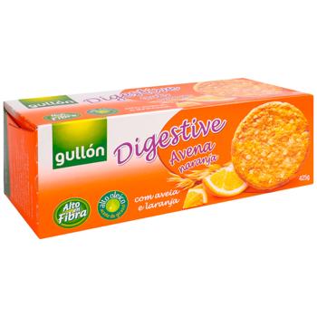 Печиво Gullon Digestive вівсяне з апельсином 425г - купити, ціни на Grono - фото 1