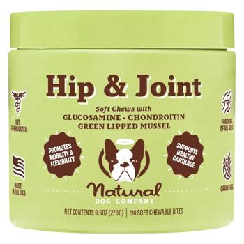 Natural Dog Company Hip&Joint Vitamins for Dogs to Strengthen Joints and Ligaments 90pcs - buy, prices for MasterZoo - photo 1
