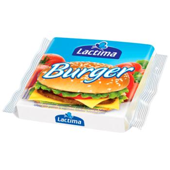 Сир плавлений Lactima Burger нарізаний 100г