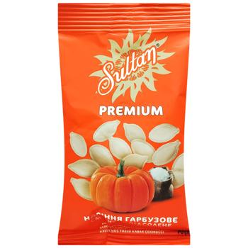 Sultan Salted Roasted Pumpkin Seeds 70g - buy, prices for Ideal - photo 1