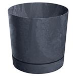 Prosperplast Tubo Concrete Anthracite Pot 20cm