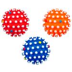Trixie Vinyl Spikey Ball with Squeaker Toy for Dogs 6cm Color in Assortment