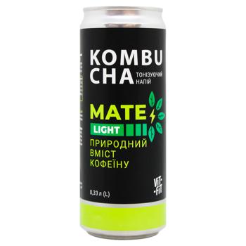 Vit-Fit Mate Light Kombucha 0.33l - buy, prices for MegaMarket - photo 2