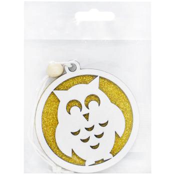 Owl Decorative Double-sided Pendant 8cm - buy, prices for - photo 6