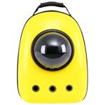 MasterZoo Backpack-Carrier with Porthole for Dogs and Cats Up to 5 kg 33x22x43cm Yellow