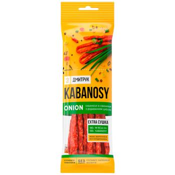 Dmytruk Kabanosy Onion Pork Sausages 80g - buy, prices for Grono - photo 1