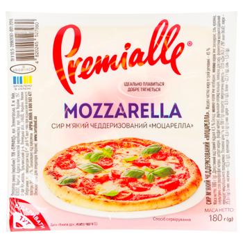 Premialle Mozzarella Soft Cheese 45% 180g - buy, prices for Supermarket "Kharkiv" - photo 1