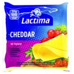 Lactima Cheddar Sliced Processed Cheese 36.2% 130g