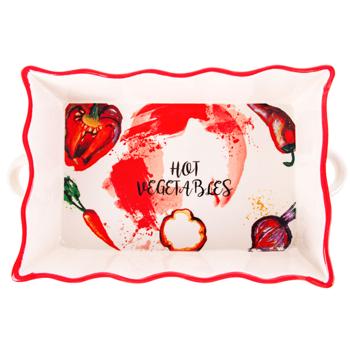 Блюдо Lefard Hot Vegetables для запікання 29х18.5х6см - купити, ціни на - фото 2