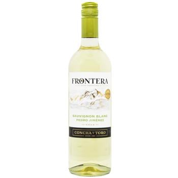 Вино Frontera Sauvignon Blanc біле сухе 12,5% 0,75л - купити, ціни на ЕКО Маркет - фото 1